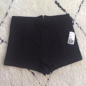 NWT Forever 21 high waisted dress shorts